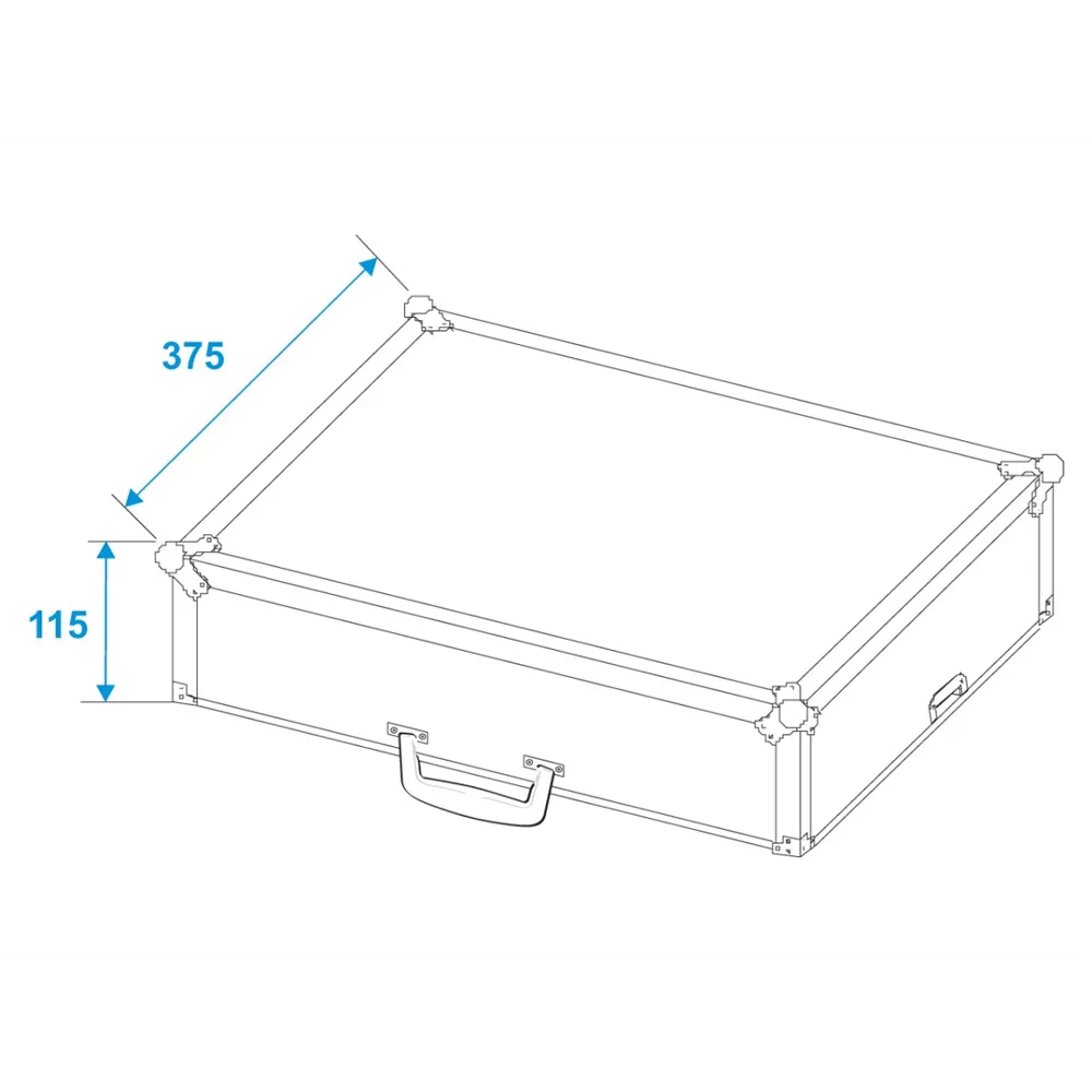 ROADINGER Flightcase TRM-402