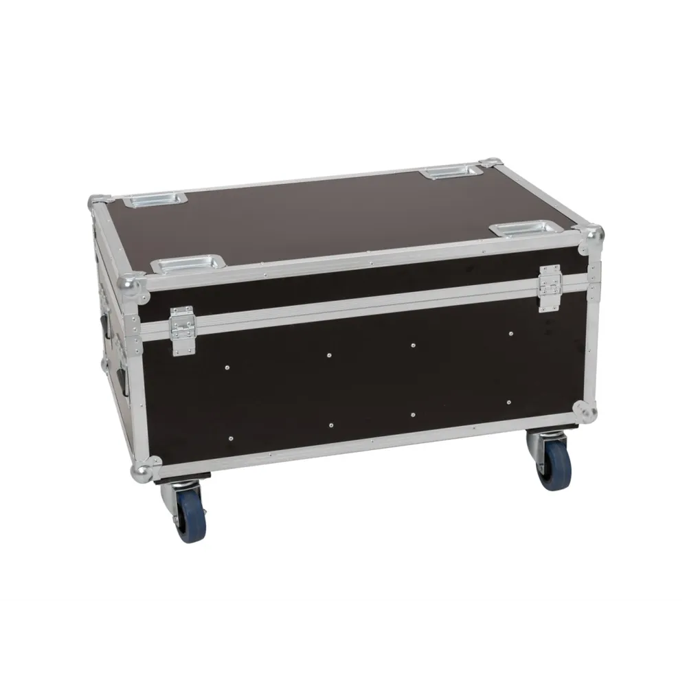 ROADINGER Flightcase 4x Multiflood Pro IP RGBW MK2 mit Rollen