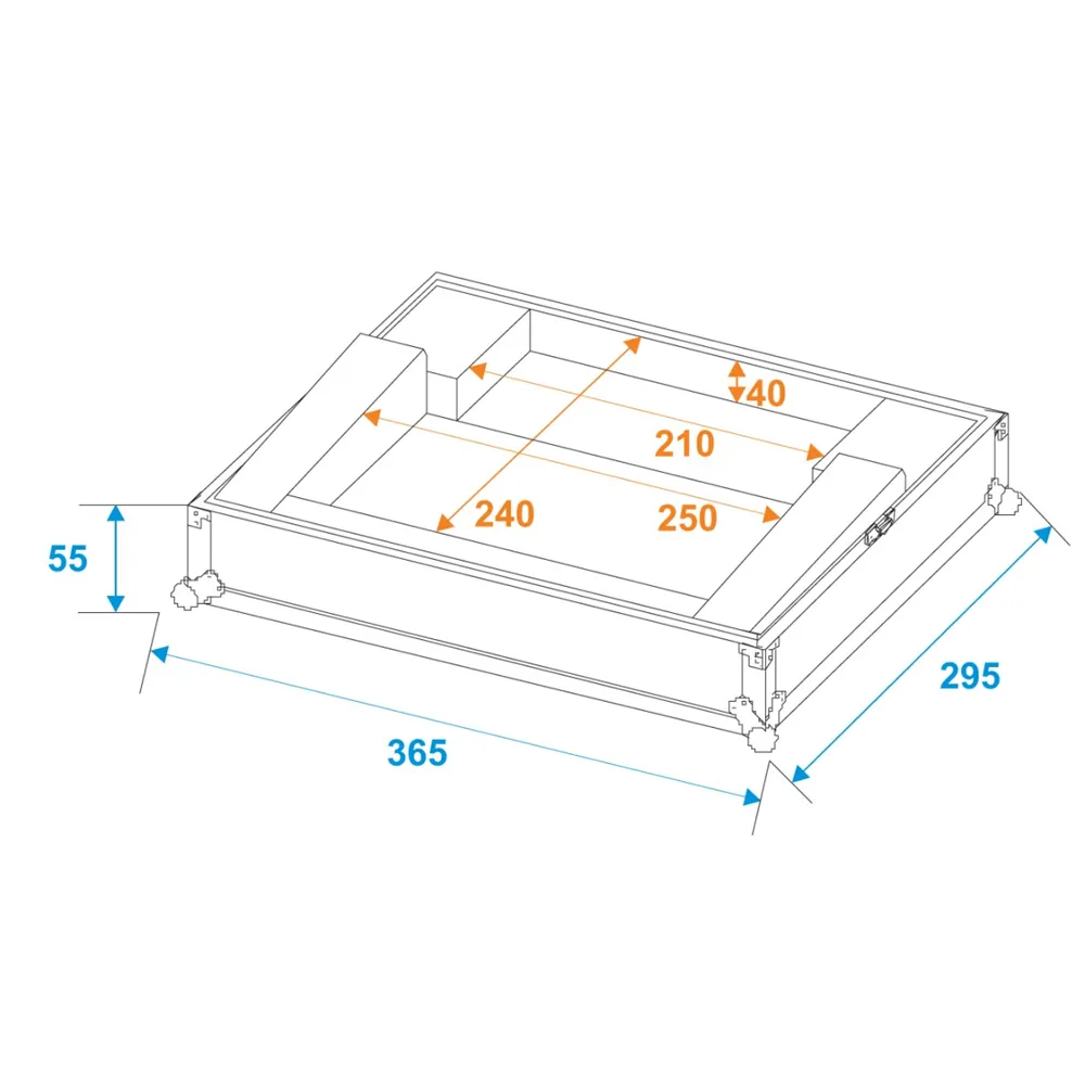 ROADINGER Flightcase Easy Show