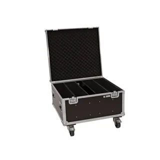 ROADINGER Flightcase 4x LED PLL-480 mit Rollen