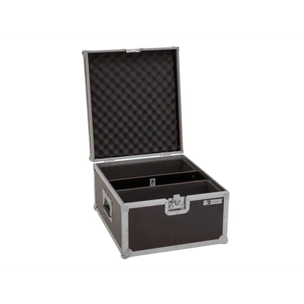 ROADINGER Flightcase 2x Audience Blinder 2x100W LED COB CW/WW