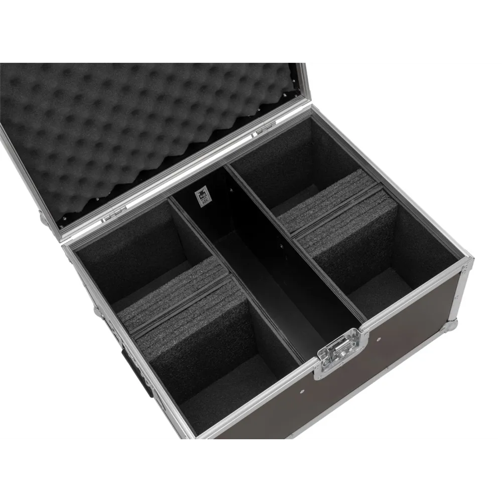 ROADINGER Flightcase 4x AKKU UP-4 Entry/IP UP-4 Entry