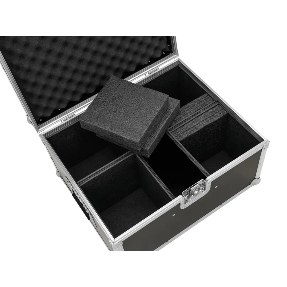 ROADINGER Flightcase 4x AKKU UP-4 Entry/IP UP-4 Entry