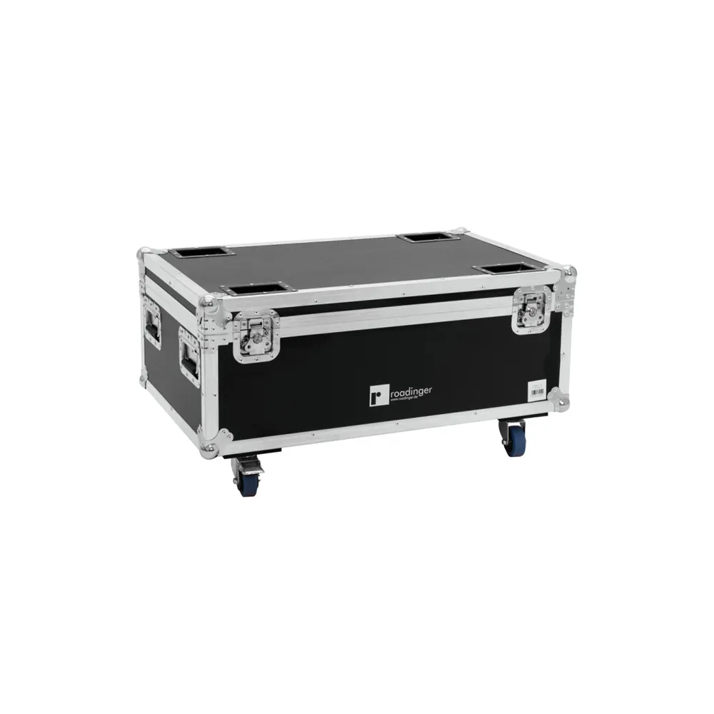 ROADINGER Flightcase 8x LED IP PAR 7x10W RGBL