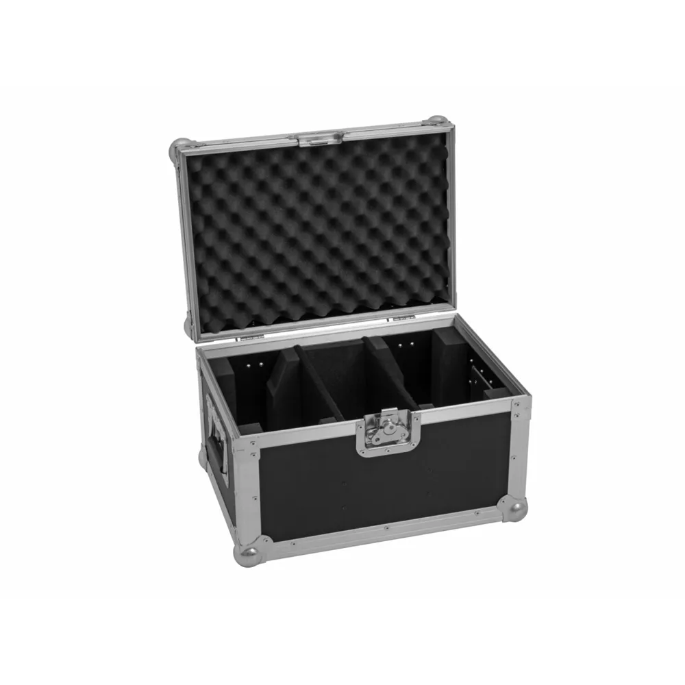 ROADINGER Flightcase 2x LED CLS-9 QCL RGB/WW 9x7W