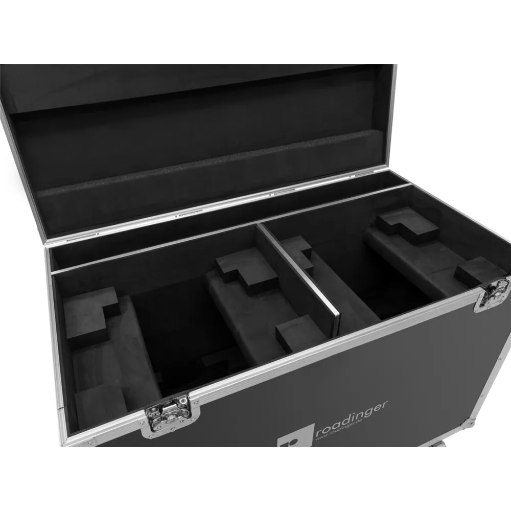 ROADINGER Flightcase 2x IP PLH/PLB 420