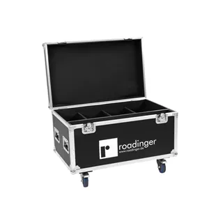ROADINGER Flightcase 4x LED IP Atmo Blinder 9