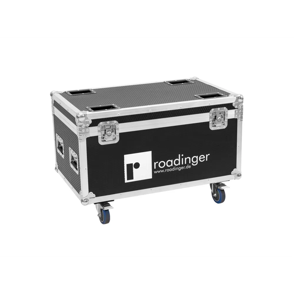ROADINGER Flightcase 4x LED IP Atmo Blinder 9