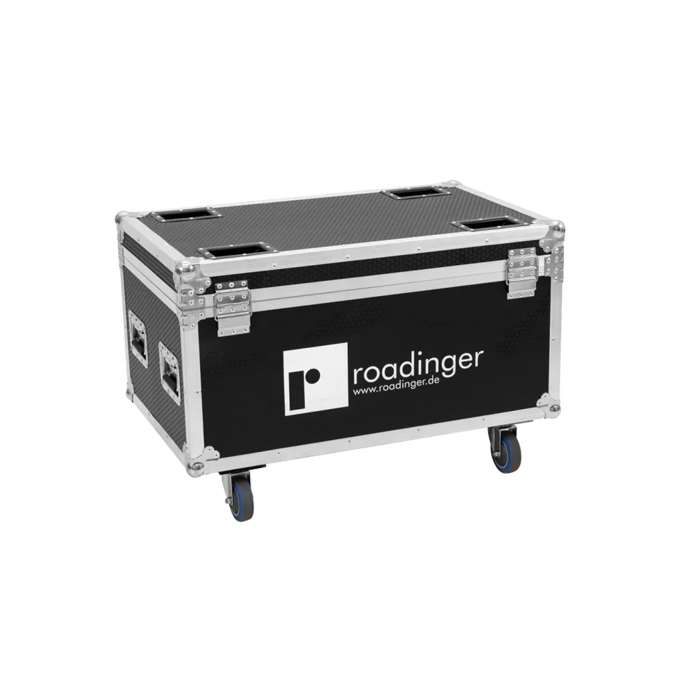 ROADINGER Flightcase 4x LED IP Atmo Blinder 9