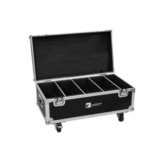 ROADINGER Flightcase 4x LED PLL-384