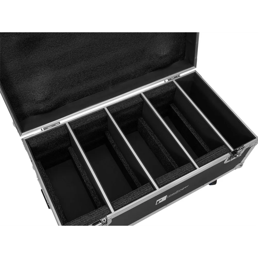 ROADINGER Flightcase 4x LED PLL-384