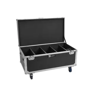 ROADINGER Flightcase 4x Multiflood IP 18x10W RGBW Wash CRMX