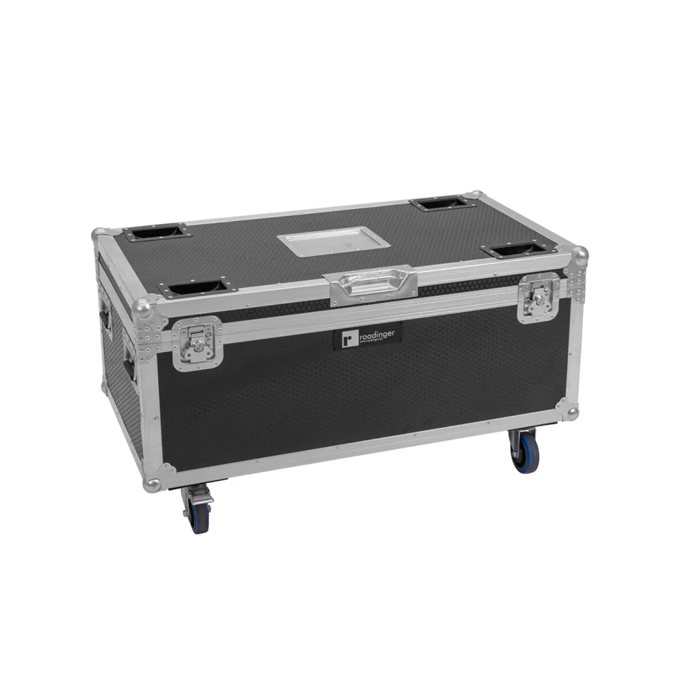 ROADINGER Flightcase 4x Multiflood IP 18x10W RGBW Wash CRMX