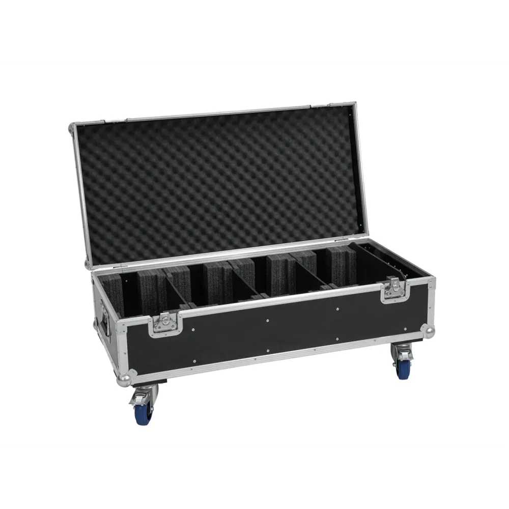 ROADINGER Flightcase 4x PLL-576 CW/WW mit Rollen