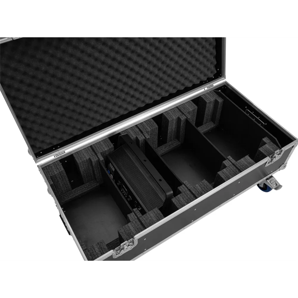 ROADINGER Flightcase 4x PLL-576 CW/WW mit Rollen