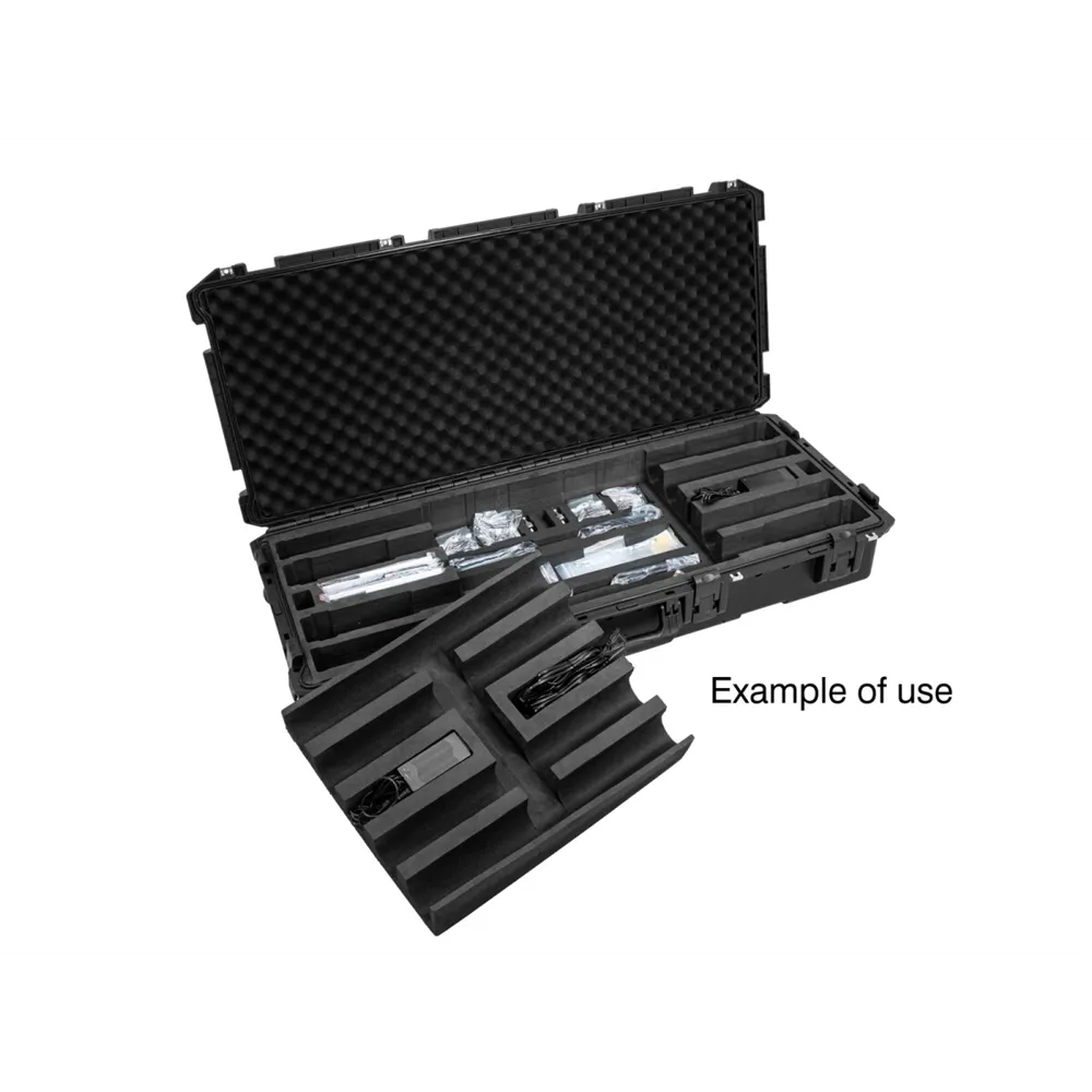 ROADINGER Kunststoffcase für 4x AKKU IP Pixel Tube 360° CRMX
