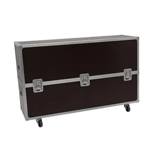 ROADINGER Flightcase 2x LCD ZL75