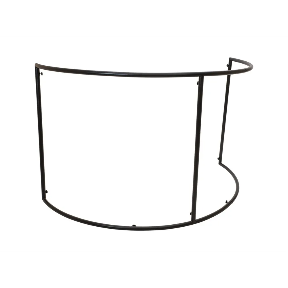OMNITRONIC Mobile DJ Screen Curved inkl. Cover ws