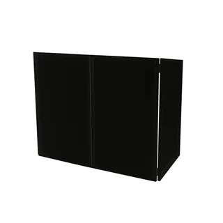 OMNITRONIC Wechselcover für DJ Booth schwarz