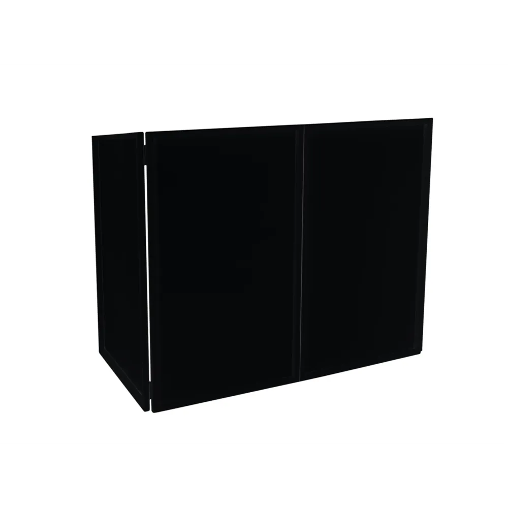 OMNITRONIC Wechselcover für DJ Booth schwarz