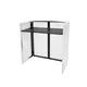 OMNITRONIC Compact Mobile DJ Stand inkl. Cover