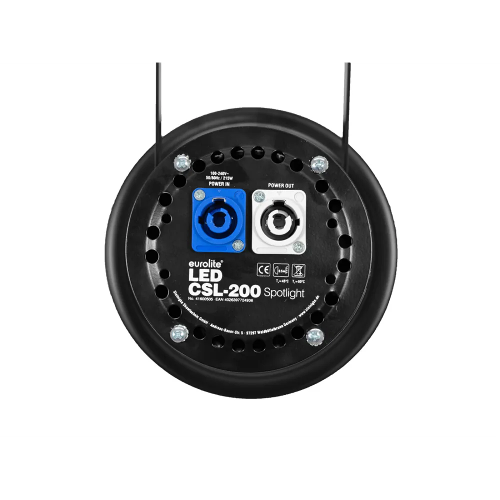 EUROLITE LED CSL-200 Strahler schwarz