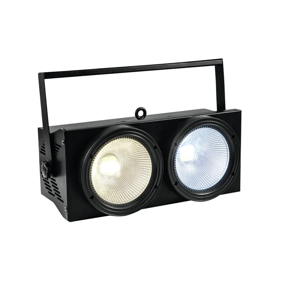 EUROLITE Audience Blinder 2x100W LED COB CW/WW