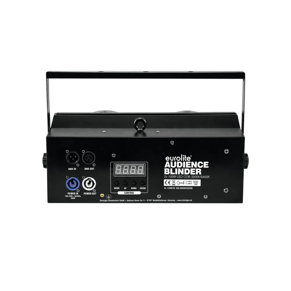 EUROLITE Audience Blinder 2x100W LED COB CW/WW
