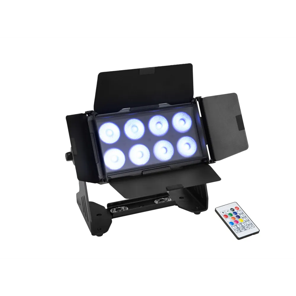 EUROLITE Multiflood IP 8x10W RGBW Wash