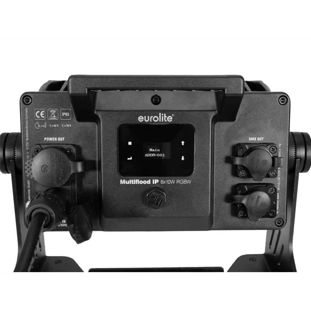 EUROLITE Multiflood IP 8x10W RGBW Wash