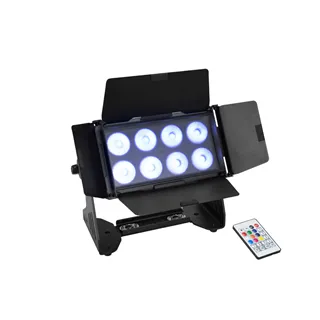 EUROLITE Multiflood IP 8x10W RGBW Wash CRMX