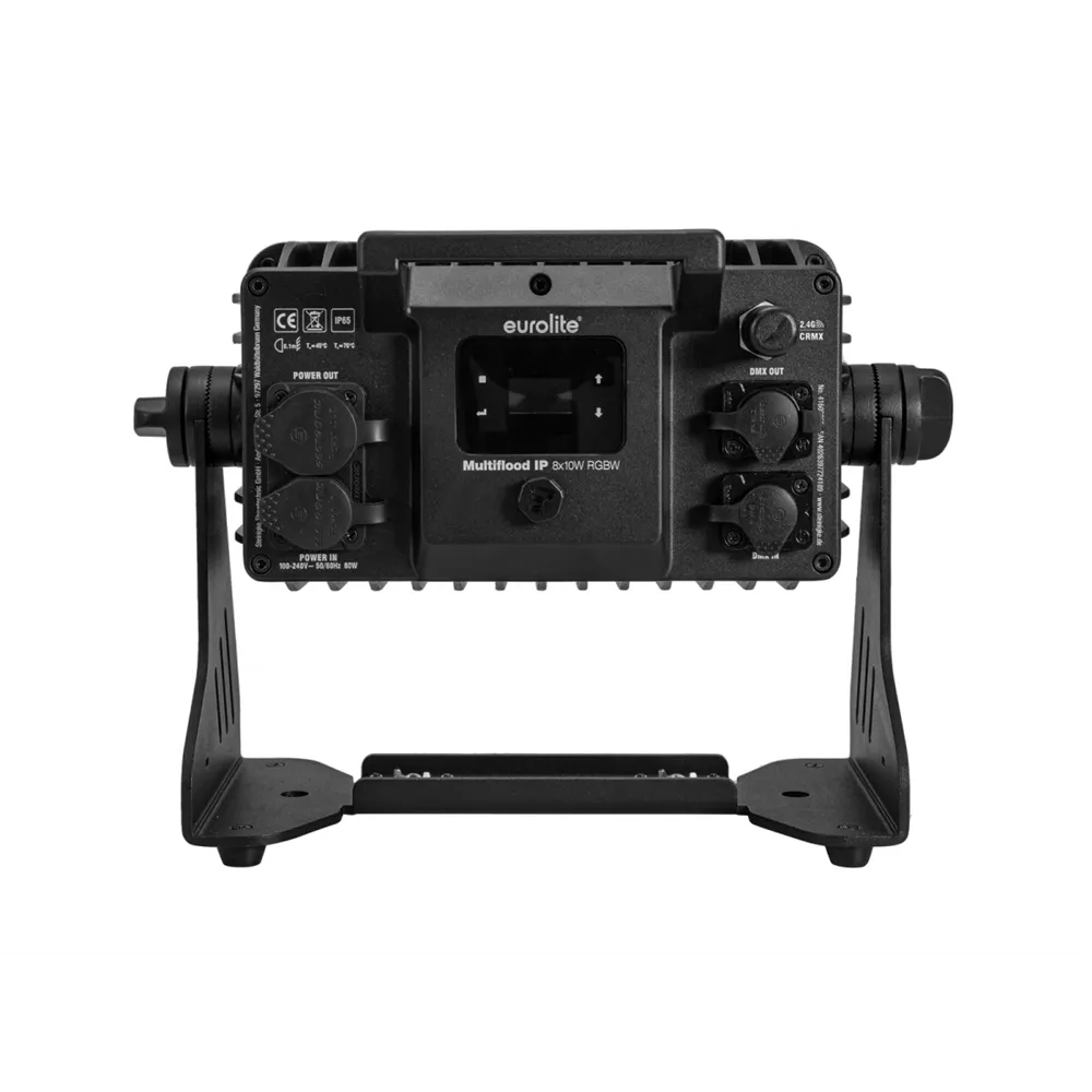 EUROLITE Multiflood IP 8x10W RGBW Wash CRMX