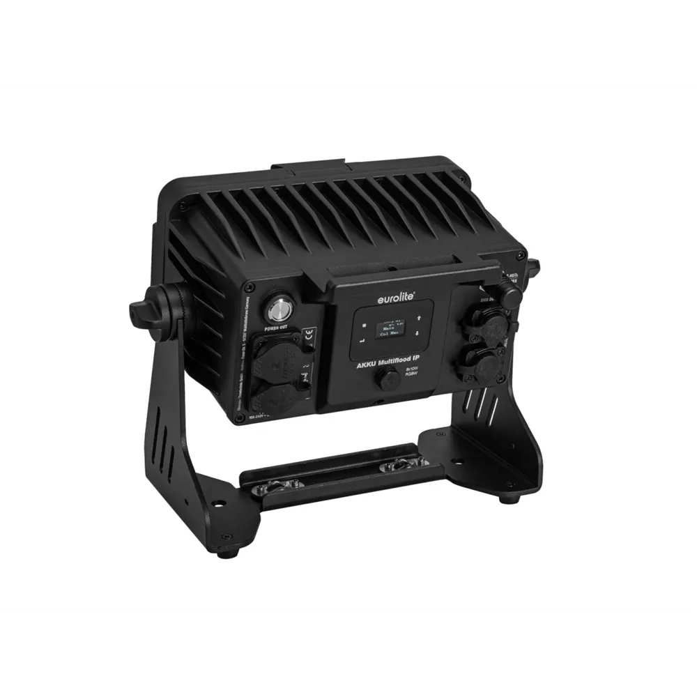 EUROLITE AKKU Multiflood IP 8x10W RGBW Wash CRMX