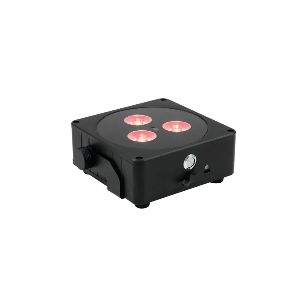 EUROLITE AKKU Flat Light 3 sw