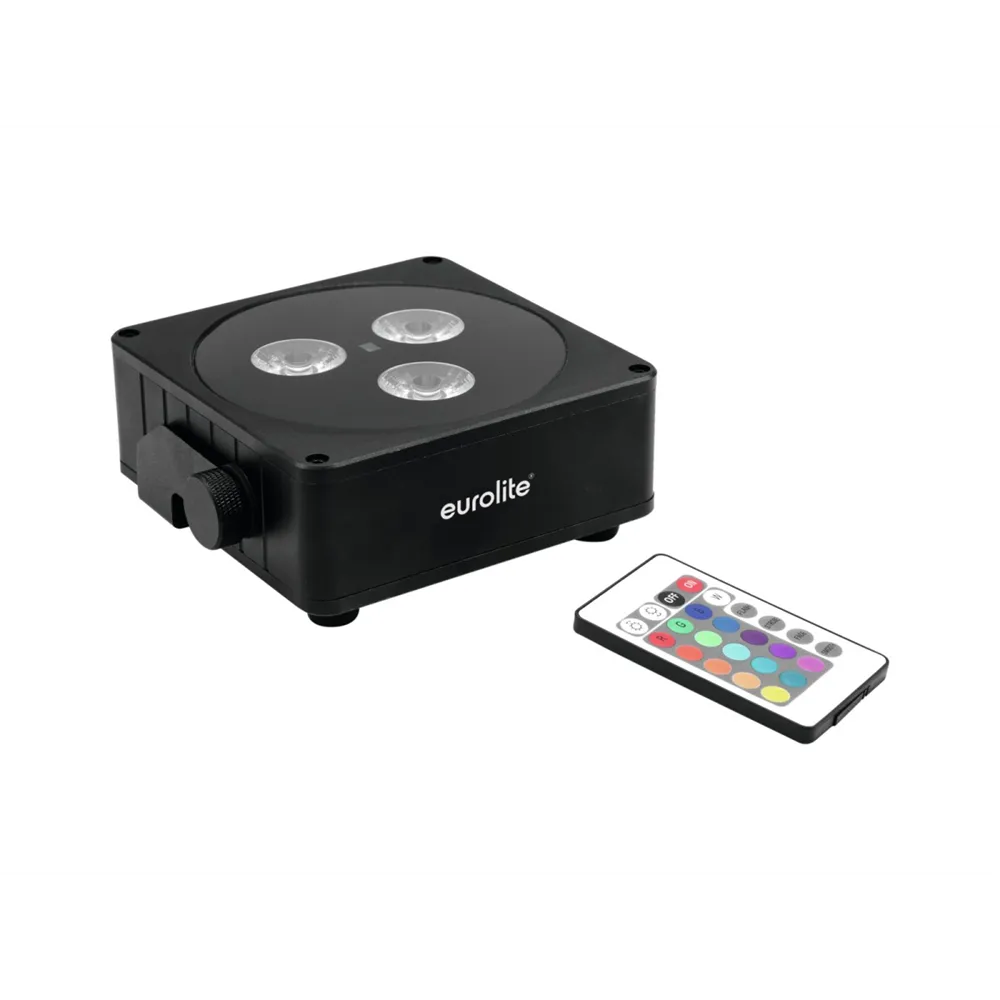 EUROLITE AKKU Flat Light 3 sw