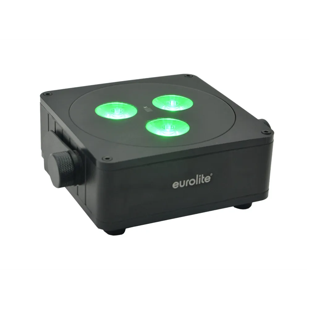 EUROLITE AKKU IP Flat Light 3 sw