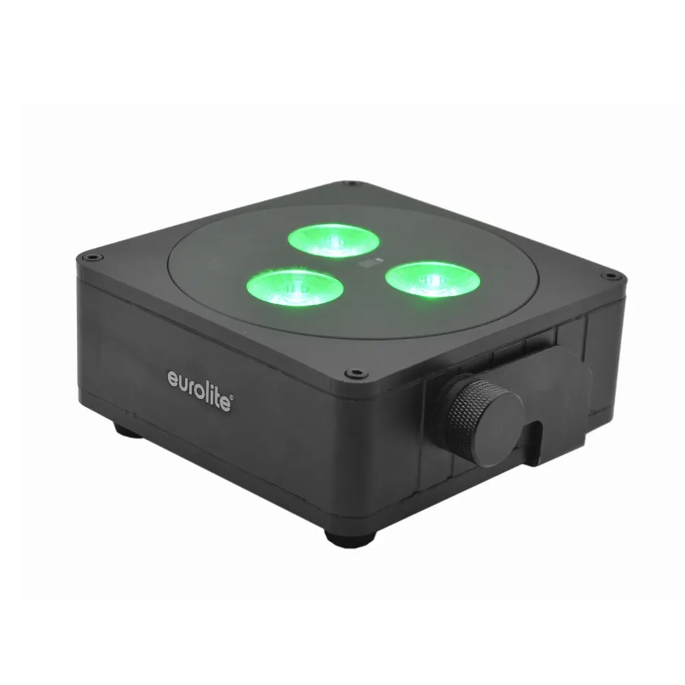 EUROLITE AKKU IP Flat Light 3 sw