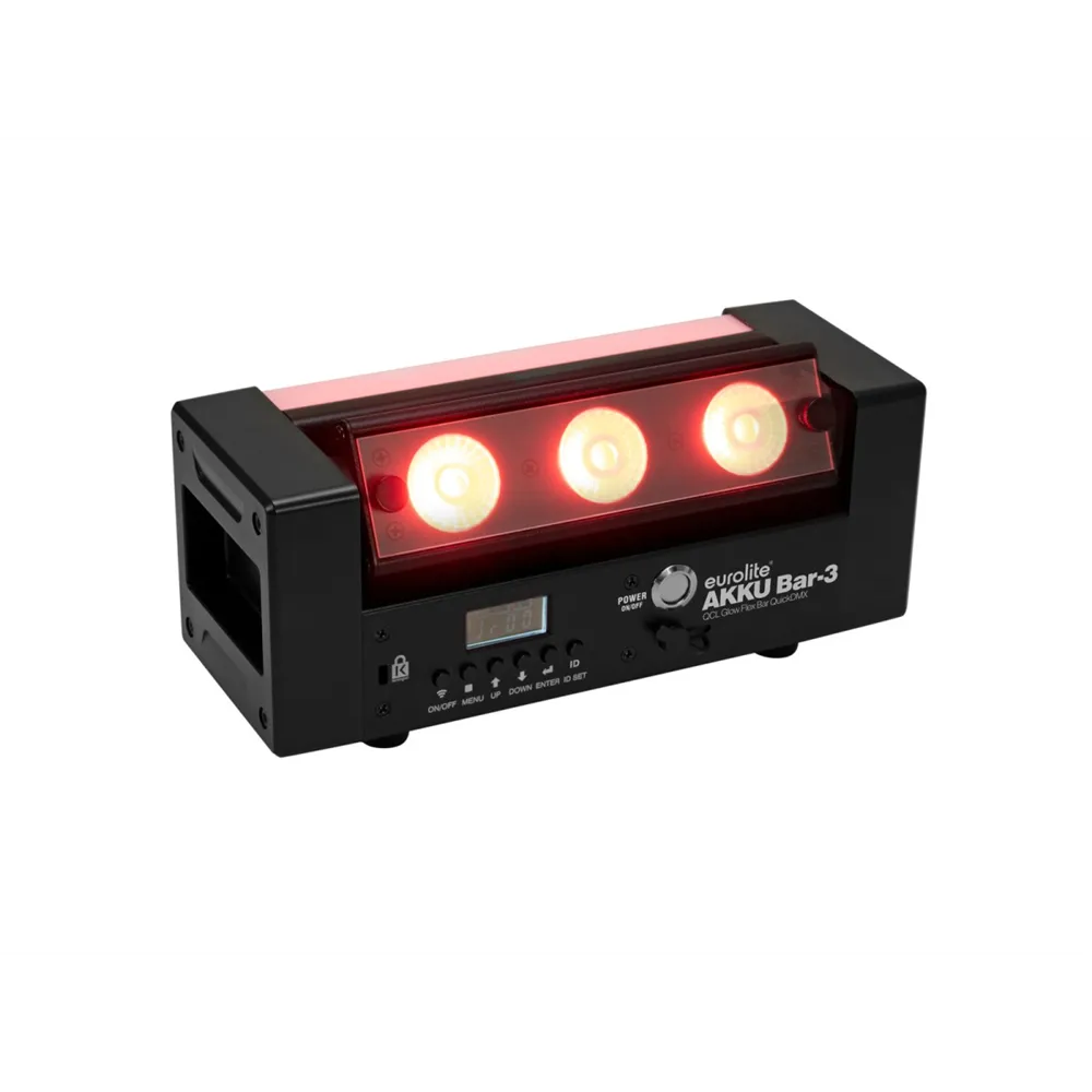 EUROLITE AKKU Bar-3 Glow QCL Flex QuickDMX