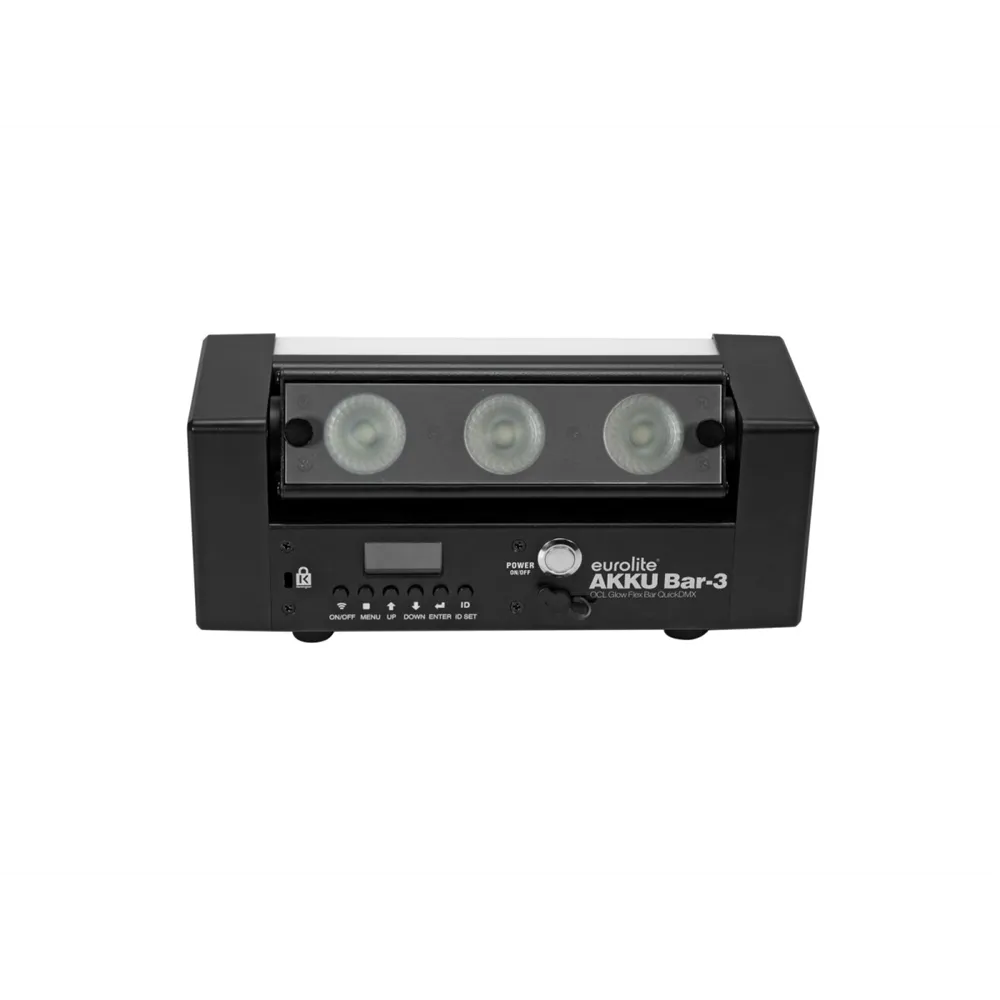 EUROLITE AKKU Bar-3 Glow QCL Flex QuickDMX