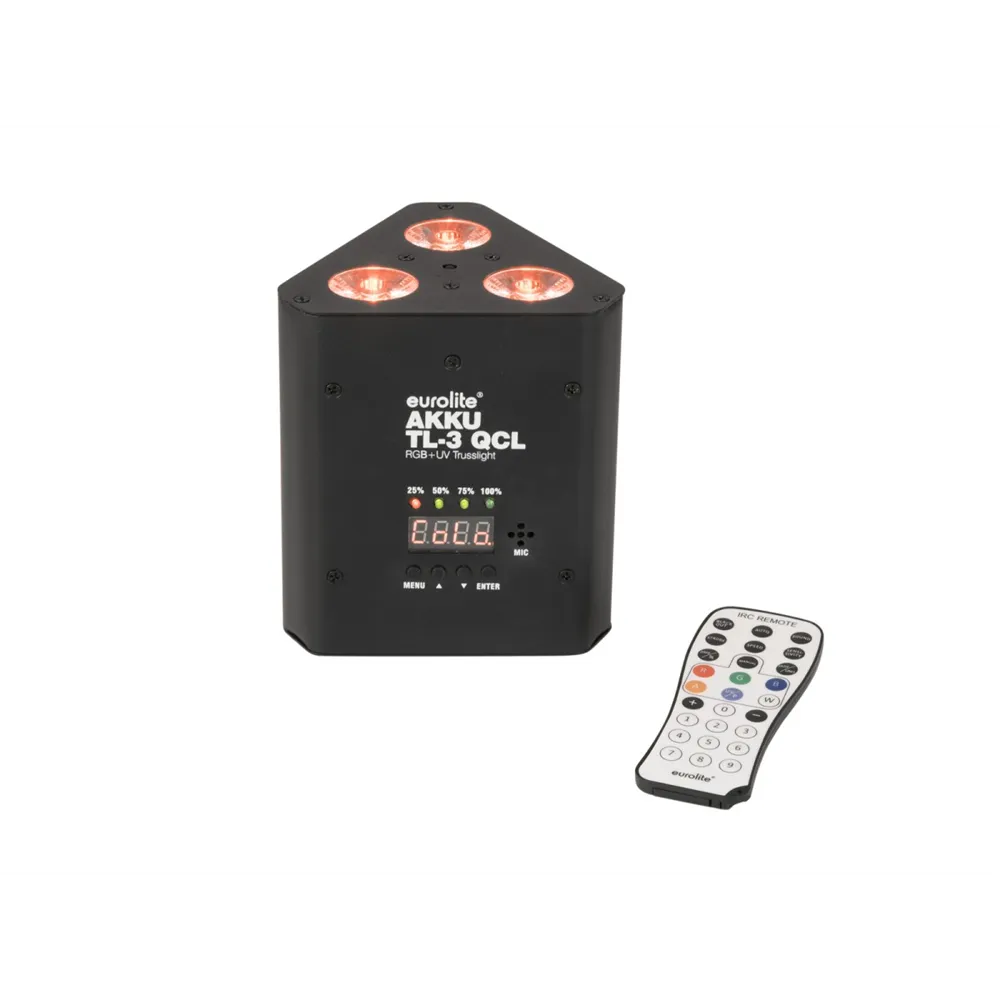 EUROLITE AKKU TL-3 QCL RGB+UV Trusslight