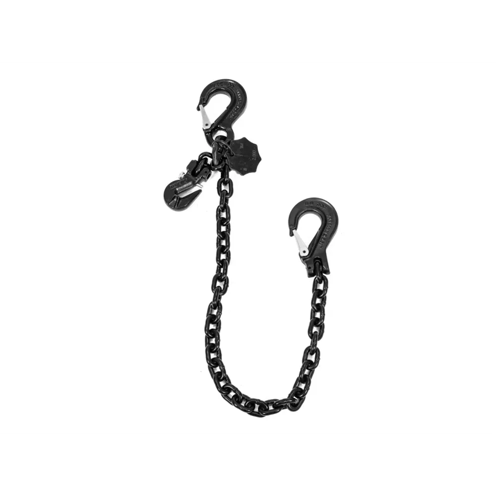 SAFETEX Anschlagkette EN818-4 mit Verkürzungshaken 1m WLL2000kg