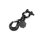 SAFETEX Universal Lasthaken 22cm schwarz eloxiert WLL2000kg