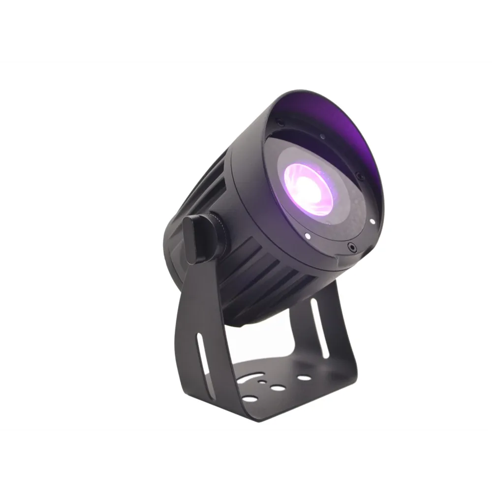 EUROLITE LED Outdoor Spot 15W RGBW QuickDMX mit Erdspieß