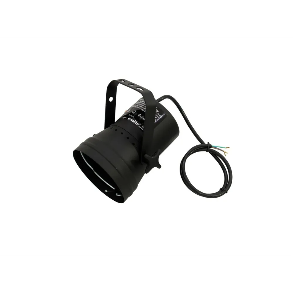 EUROLITE T-36 Pinspot mit Kabel, schwarz
