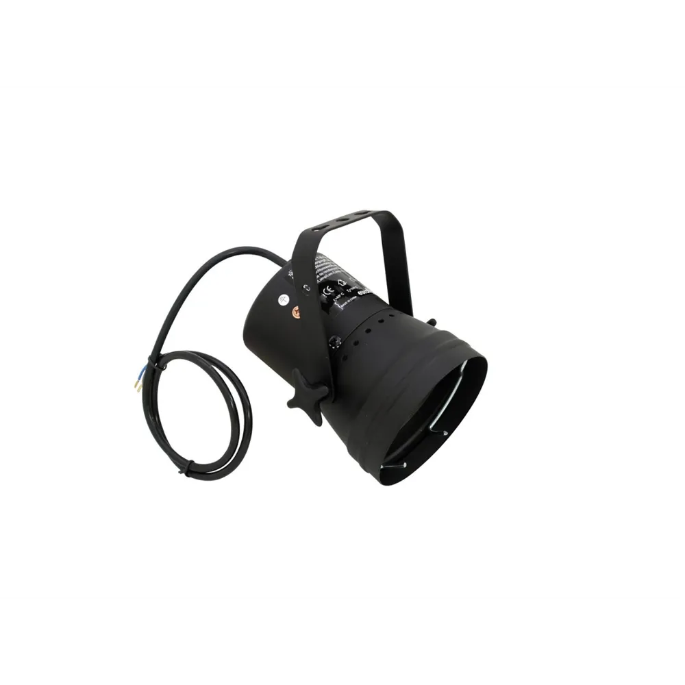 EUROLITE T-36 Pinspot mit Kabel, schwarz