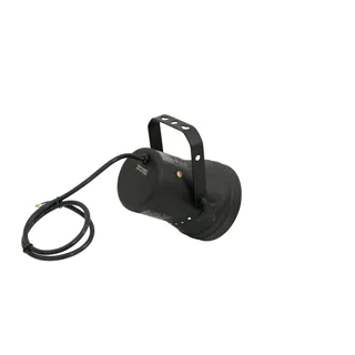 EUROLITE T-36 Pinspot mit Kabel, schwarz