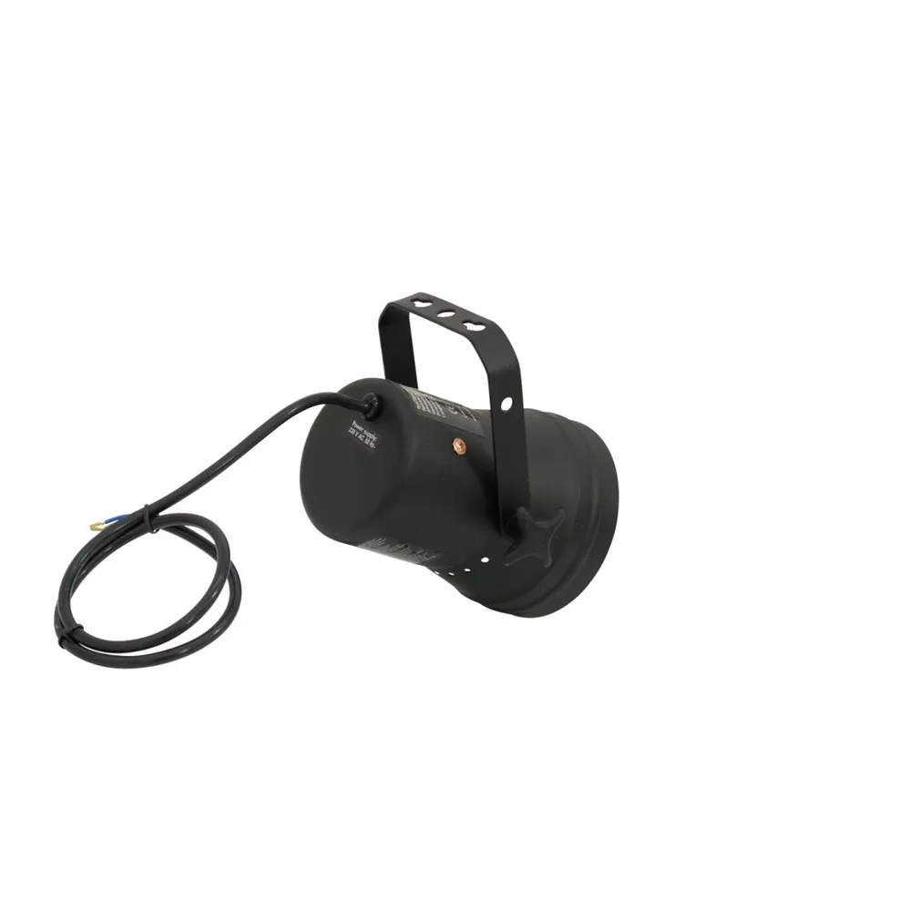 EUROLITE T-36 Pinspot mit Kabel, schwarz
