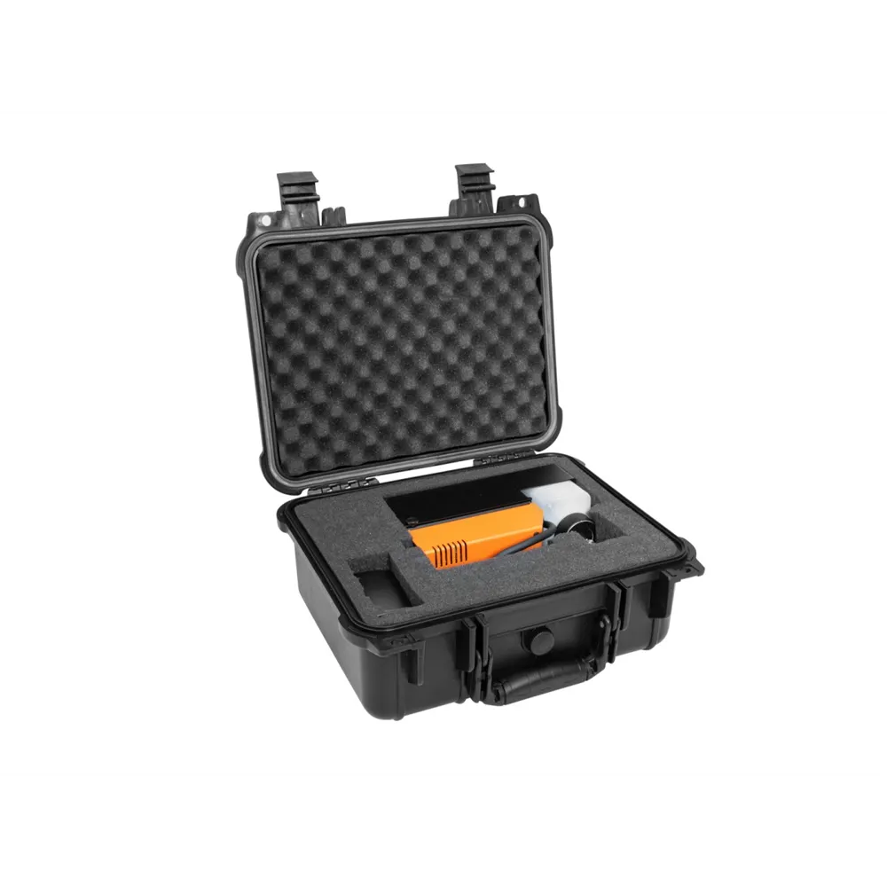 HAZEBASE piccola Akku-Nebelmaschine DMX