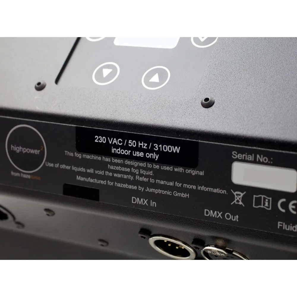 HAZEBASE highpower² Tour-Nebelmaschine