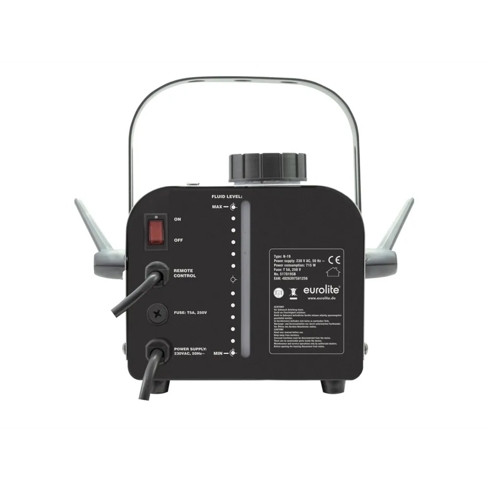 EUROLITE N-19 Nebelmaschine silber